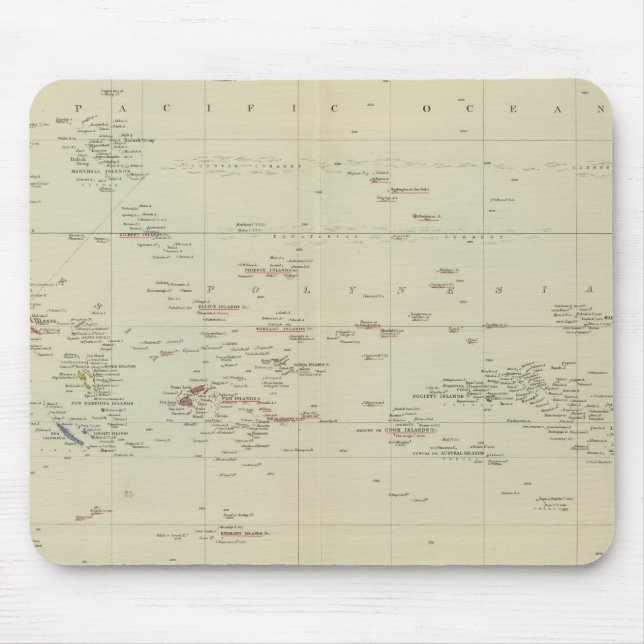 Tapis De Souris Îles du Pacifique 2 (Devant)