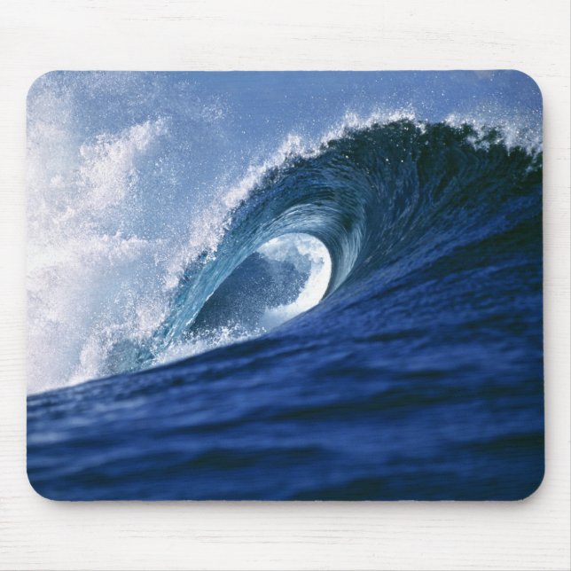 Tapis De Souris Îles Fidji, Tavarua, Cloudbreak. Une vague (Devant)