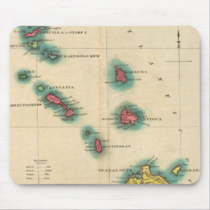 Tapis De Souris Îles Leeward