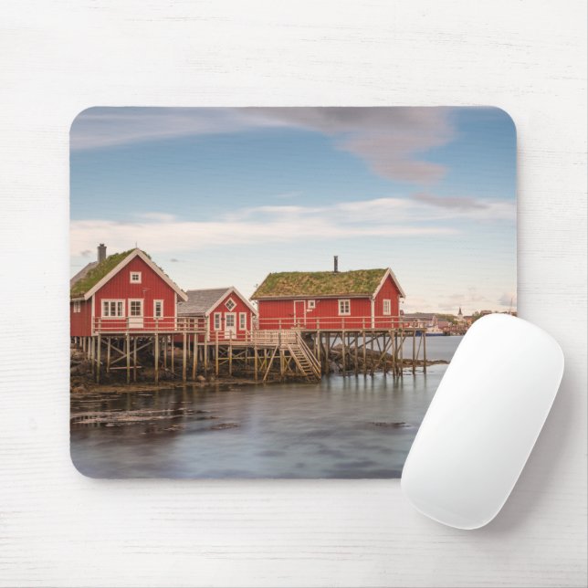 Tapis De Souris Iles Lofoten Norvège (Avec souris)