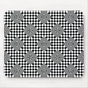 Tapis De Souris Illusion À damiers par Kenneth Yoncich