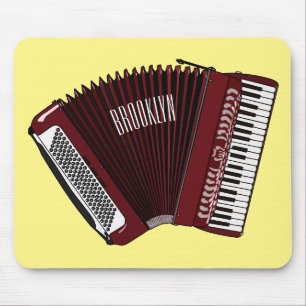 Tapis De Souris Illustration d'accordion