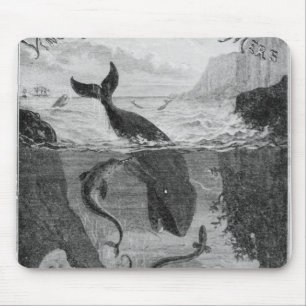 Tapis De Souris Illustration de couverture '20.000 ligues sous le