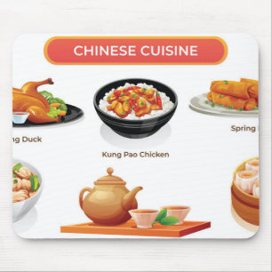 Tapis De Souris illustration de la cuisine chinoise