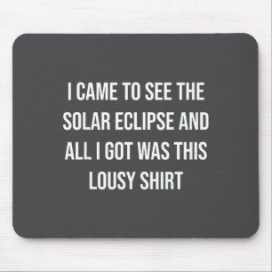 Tapis De Souris Illustration de l'éclipse solaire totale d'avril 8