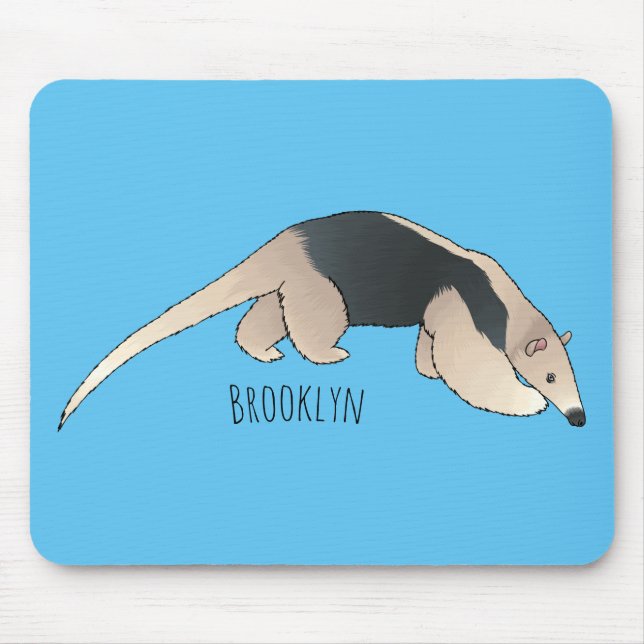 Tapis De Souris Illustration de Tamandua (Devant)