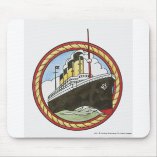 Tapis De Souris Illustration de Titanic