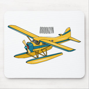 Tapis De Souris Illustration d'hydravion