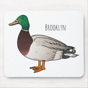 Tapis De Souris Illustration du canard de Majard