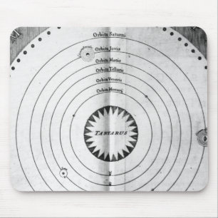 Tapis De Souris Illustration du cosmos