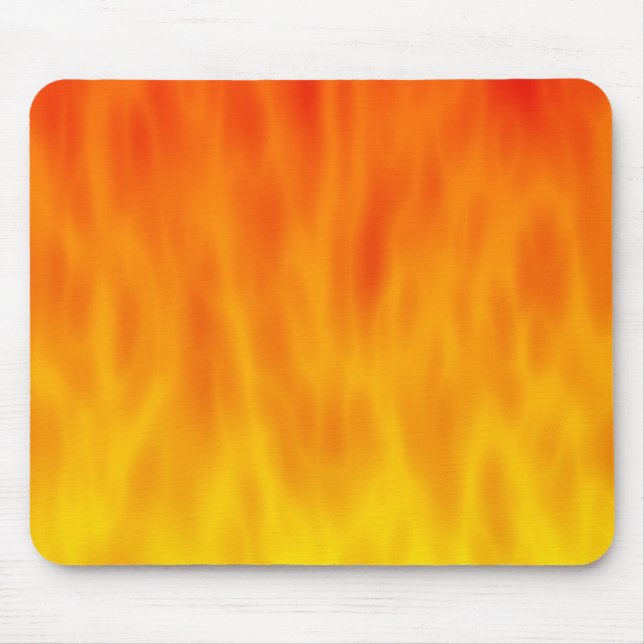 Tapis De Souris Illustration du feu/flammes : (Devant)