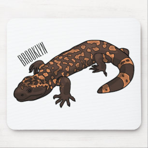 Tapis De Souris Illustration du monstre Gila