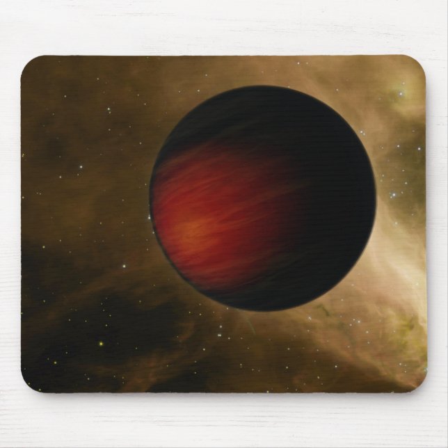 Tapis De Souris Illustration d'un Jupiter chaud appelé HD 149026b (Devant)