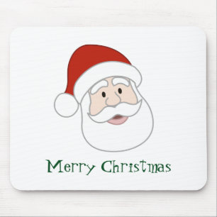 Tapis De Souris Illustration et texte du père noël