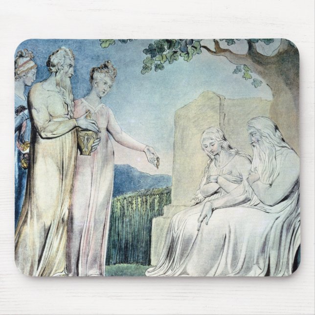 Tapis De Souris Illustrations du livre du travail (Devant)