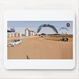 Tapis De Souris Image artistique de ville aride