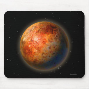 Tapis De Souris Image planétaire Pluto Astronomy