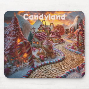 Tapis De Souris Imaginaire de Candyland