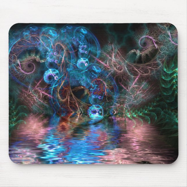 Tapis De Souris Imaginaire déchet fragile Mousepad (Devant)