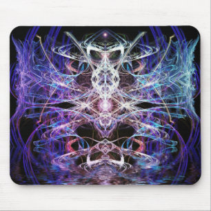 Tapis De Souris imaginaire fractal de libellule Mousepad