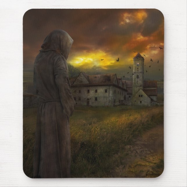 Tapis De Souris Imaginaire mystérieux d'Inxum | (Devant)