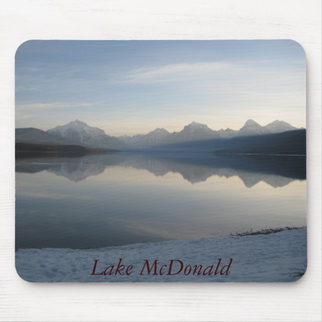 Tapis De Souris IMG_0329, lac McDonald (Devant)