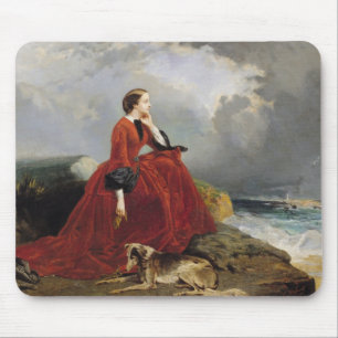 Tapis De Souris Impératrice Eugenie à Biarritz, 1858