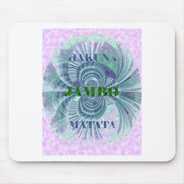 Tapis De Souris Impression d'art Aurora Matata (Devant)