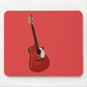 Tapis De Souris Impression d'art guitare