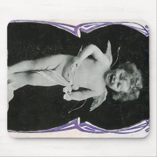 Tapis De Souris Impression de l'ange triste Cherub