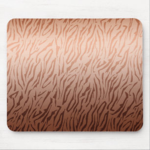 Tapis De Souris Impression Ombre Tiger en bronze or