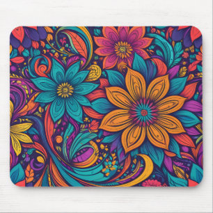 Tapis De Souris Impression pop art floral
