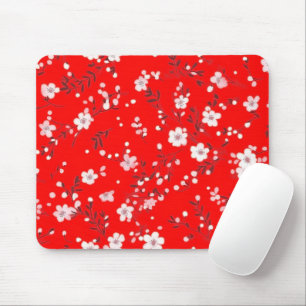 Tapis De Souris Impression Posy En Rouge