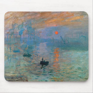 Tapis De Souris Impression Sunrise par Claude Monet