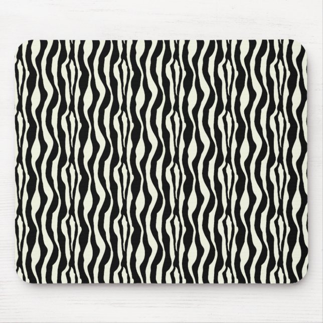 Tapis De Souris Impression Zebra (Devant)