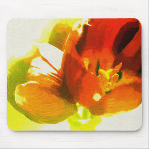 Tapis De Souris Impressionniste Tulipe de printemps Souris