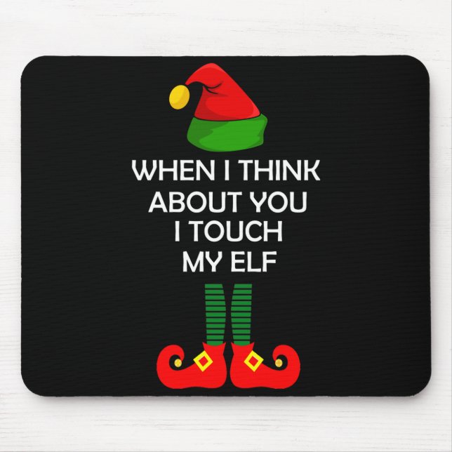Tapis De Souris Inappropriate Christmas Shirt Funny Xmas  (Devant)