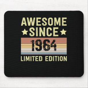 Tapis De Souris Incroyable depuis 1964 Anniversaire
