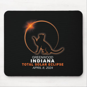 Tapis De Souris Indiana Total Solar Eclipse 2024 1