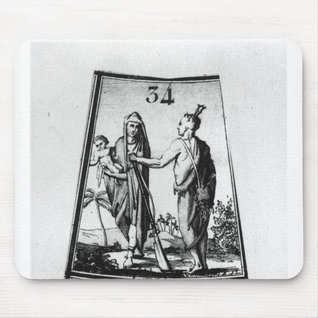 Tapis De Souris Indiens Iroquois (Devant)