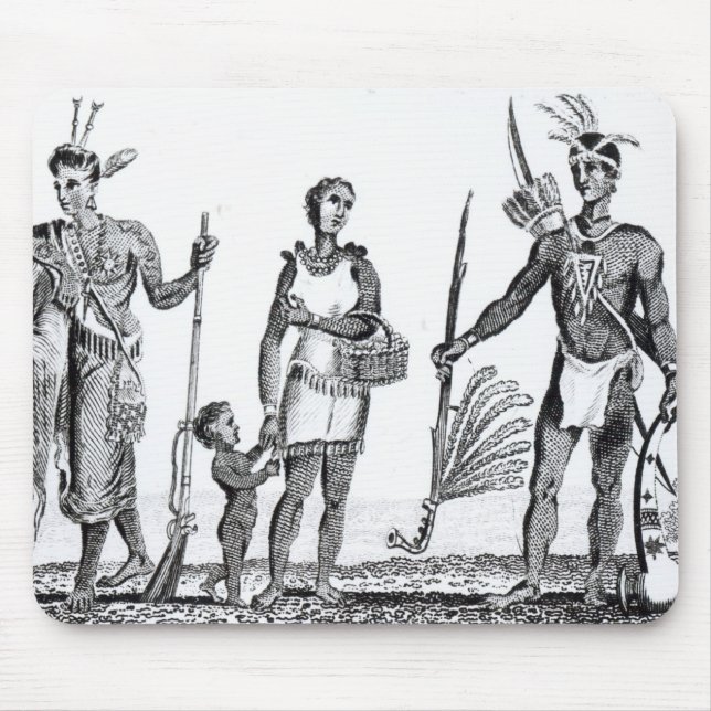 Tapis De Souris Indiens nord-américains (Devant)