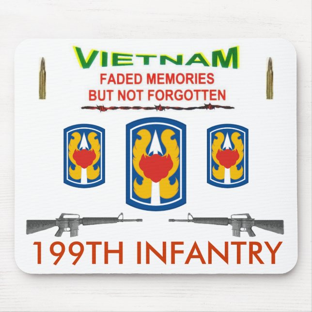 Tapis De Souris INFANTERIE de zazv-199TH (Devant)