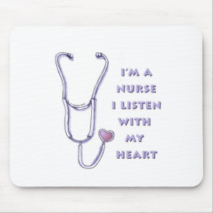 Tapis De Souris Infirmière cardiaque