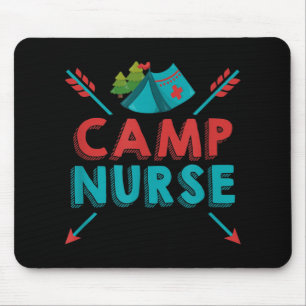 Tapis De Souris Infirmière de camp infirmière infirmière infirmièr