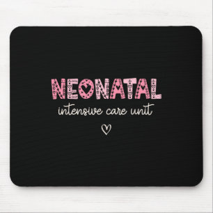 Tapis De Souris Infirmière de la Saint-Valentin de l'unité de soin