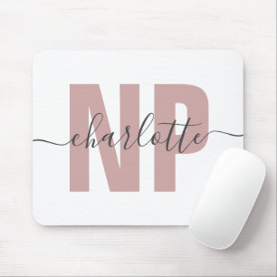 Tapis De Souris Infirmière de NP personnalisée Praticien Diplôme C