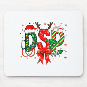 Tapis De Souris Infirmière DSP Noël Arc Infirmière DSP Cadeau Xmas