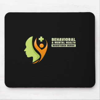 Tapis De Souris Infirmière psychiatrique en santé mentale et compo