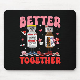 Tapis De Souris Infirmière Rose Meilleur Ensemble Saint-Valentin R