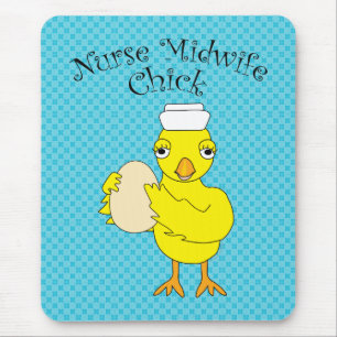 Tapis De Souris Infirmière sage-femme Chick